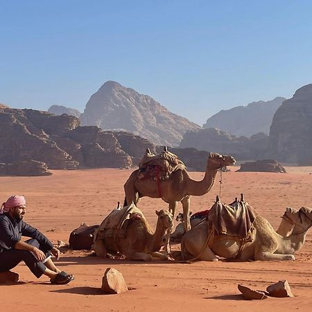 Hotel Omar Ghazi Camp Wadi Rum Exterior foto