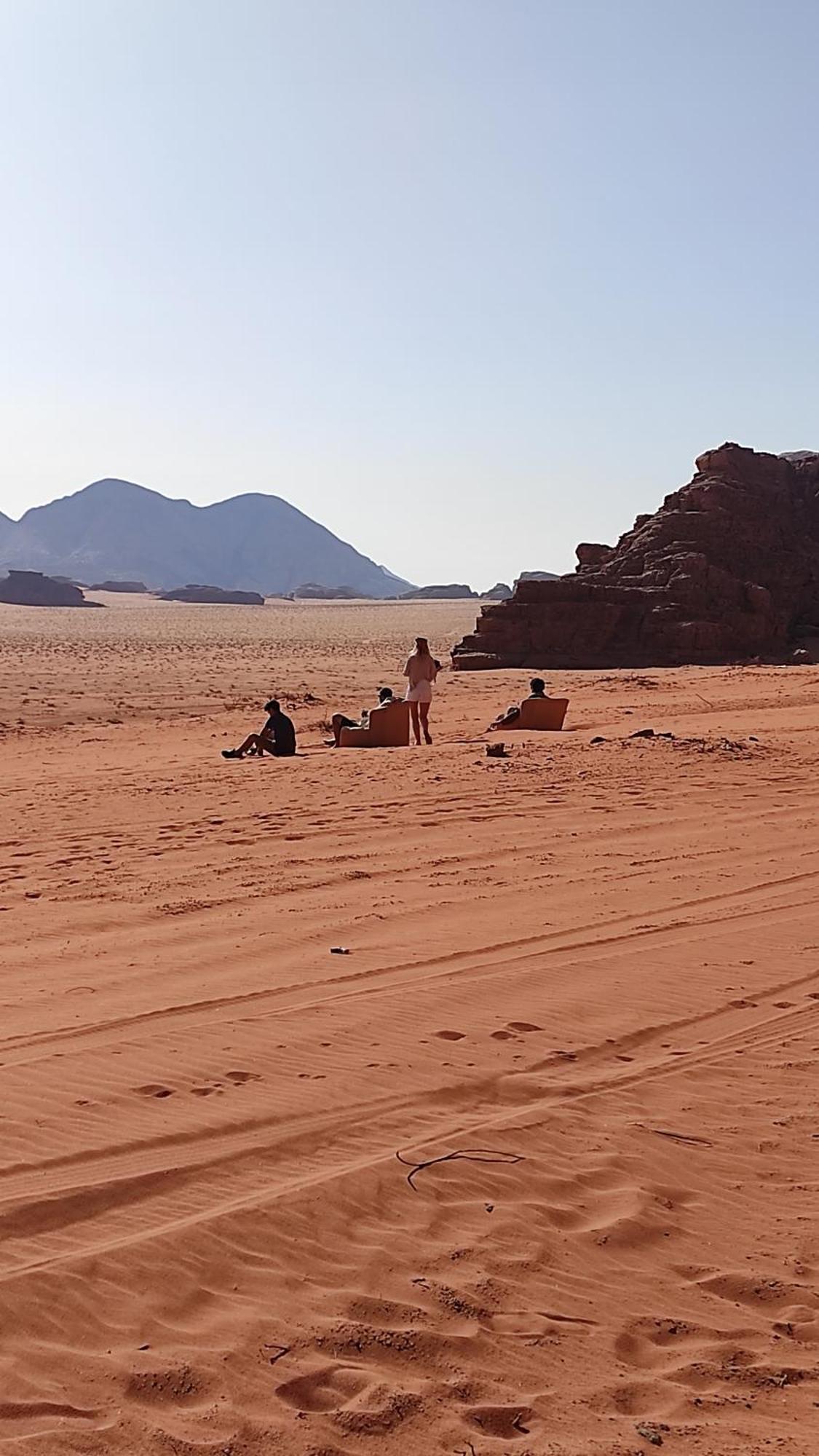 Hotel Omar Ghazi Camp Wadi Rum Exterior foto