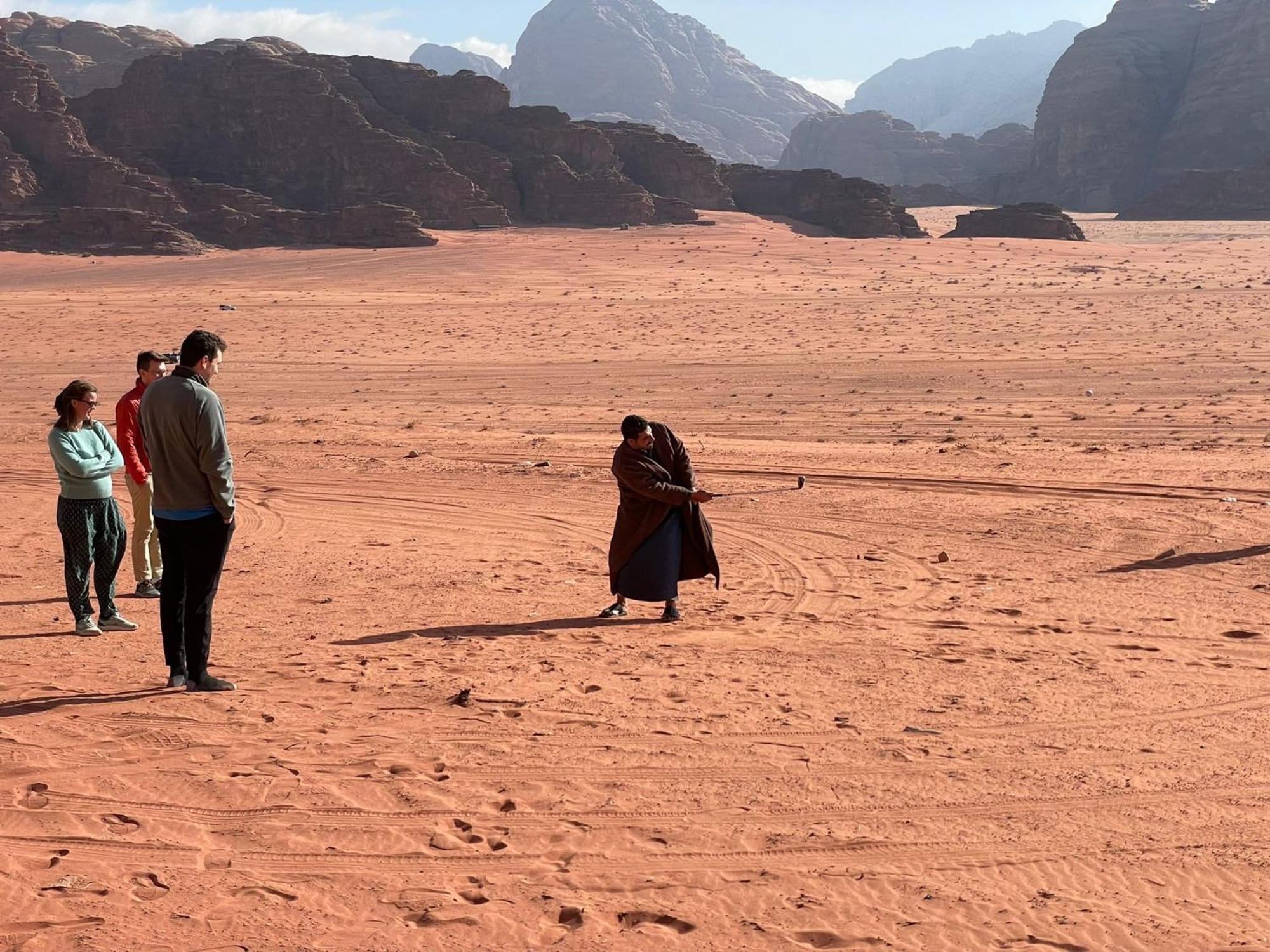 Hotel Omar Ghazi Camp Wadi Rum Exterior foto
