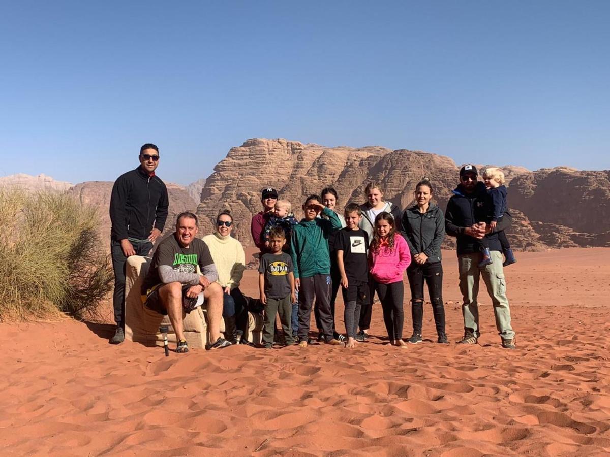 Hotel Omar Ghazi Camp Wadi Rum Exterior foto